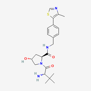 (2S,4R)-1-[(2S)-2-amino-3,3-dimethylbutanoyl]-4-hydroxy-N-{[4-(4-methyl-1,3-thiazol-5-yl)phenyl]methyl}pyrrolidine-2-carboxamide丨CAS 1448297-52-6