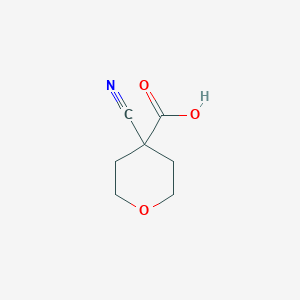 4 - cyanotetrahydro-2h-pyran-4-carboxylic ایسڈ 丨 CAS 848821-06-7